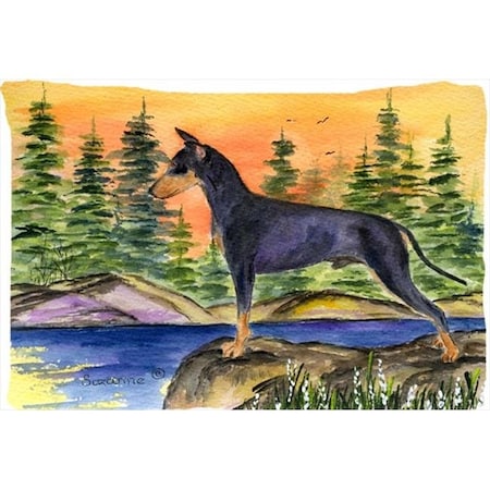 Carolines Treasures SS8419PILLOWCASE 20.5 x 30 in. Manchester Terrier Moisture Wicking Fabric Standard Pillowcase SS8419PILLOWCASE